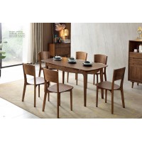 緣之林北歐白蠟木家具：長餐桌Z801#、餐椅（扇椅）Y802#