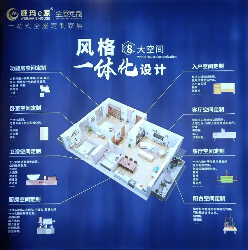 威瑪e家全屋定制家具