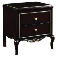 華夏國康輕奢黑檀色系列床頭柜26#