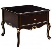 華夏國康輕奢黑檀色系列方茶幾GK900#