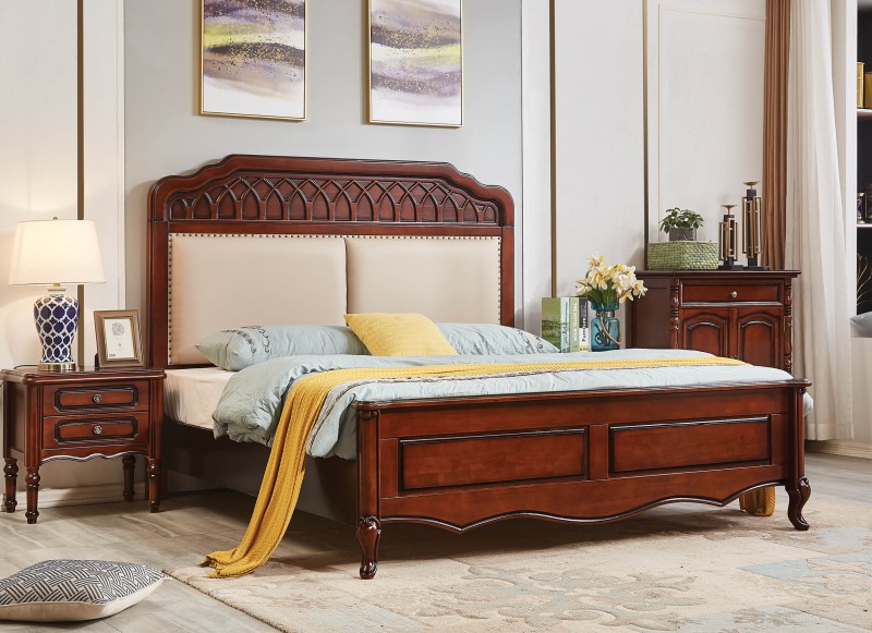 復古胡桃色系列大床231#