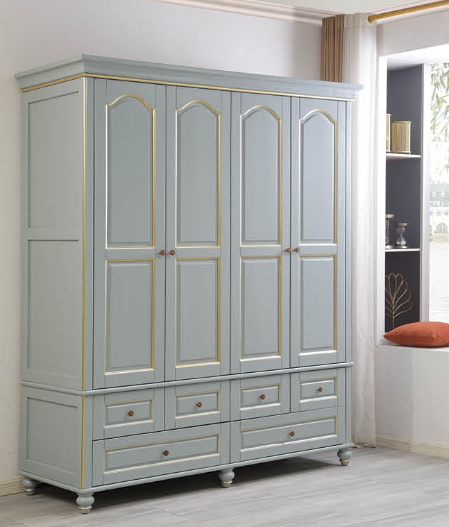 簡(jiǎn)美高級(jí)灰系列四門衣柜826#