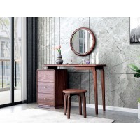 阿姆雷特現代輕奢胡桃木妝臺A818