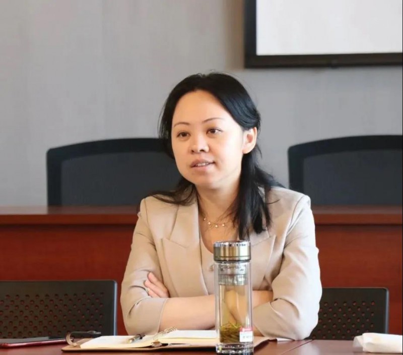 陳鈺瀅副書記在會上聽取企業相關意見后指出