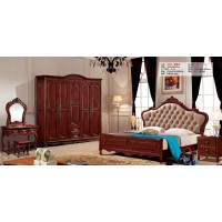 卓越皇朝大床1933#（靜音床）茶色