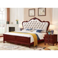 卓越皇朝大床1916#（靜音床）茶色