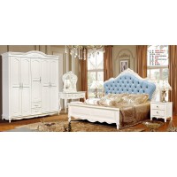 卓越皇朝大床1933#（靜音床）象牙白