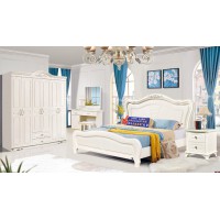 卓越皇朝大床1919#（靜音床）象牙白