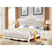 卓越皇朝大床1920#（靜音床）象牙白