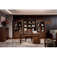 佐霖家具尚柚系列書柜、書桌312#、書椅02#