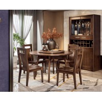 佐霖家具尚柚系列圓餐桌5008#、餐椅07#