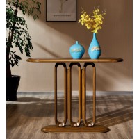 佐霖家具緬甸金絲柚木系列玄關臺02#