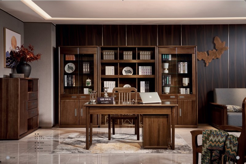 尚柚系列書柜、書桌312#、書椅02#