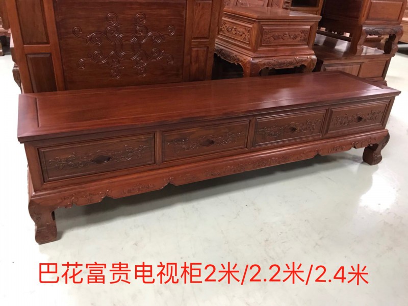南康紅木家具巴花系列產品10