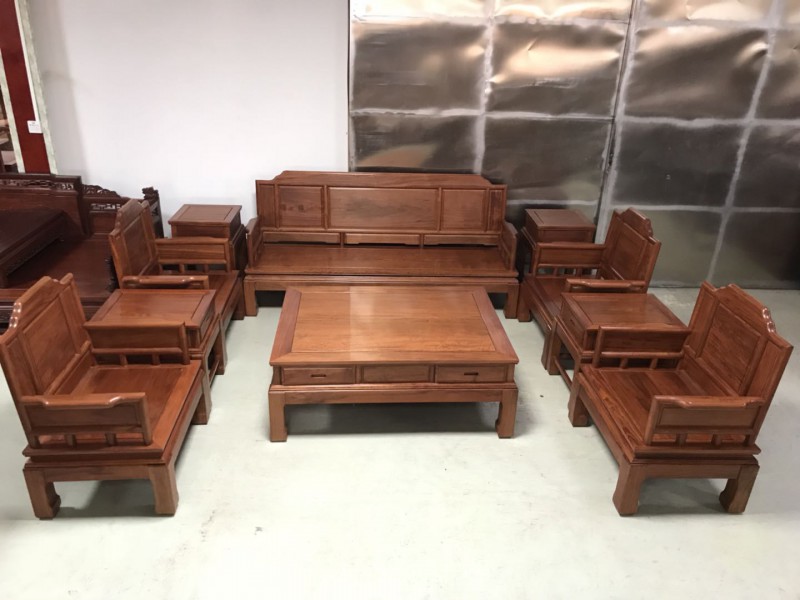 南康紅木家具巴花系列產品12