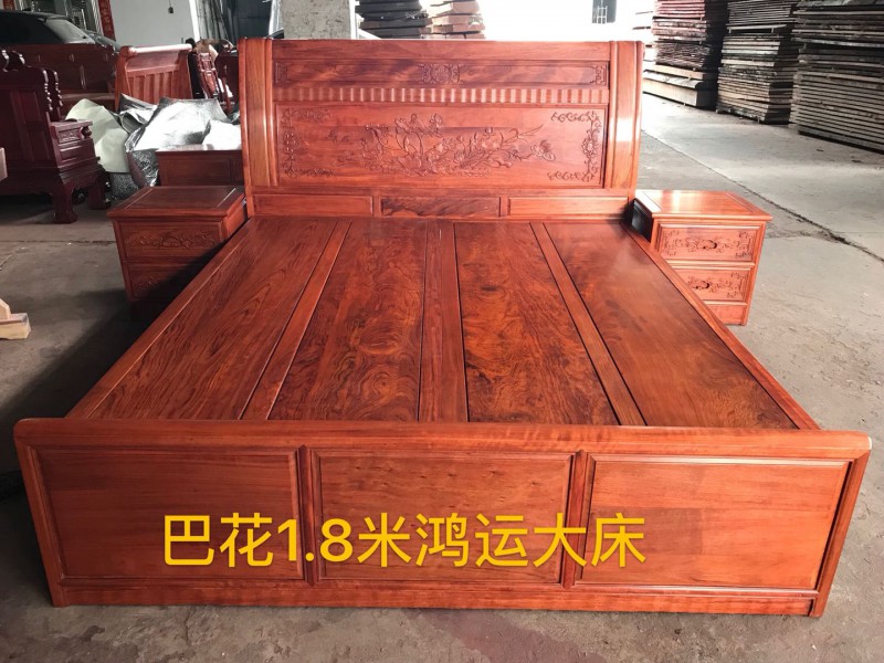 南康紅木家具巴花系列產品20