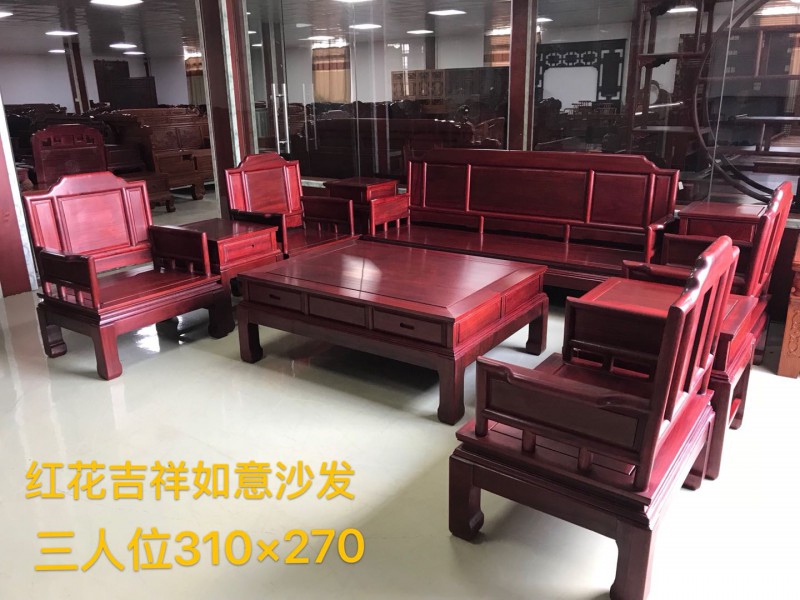 江西南康紅花梨紅木家具11