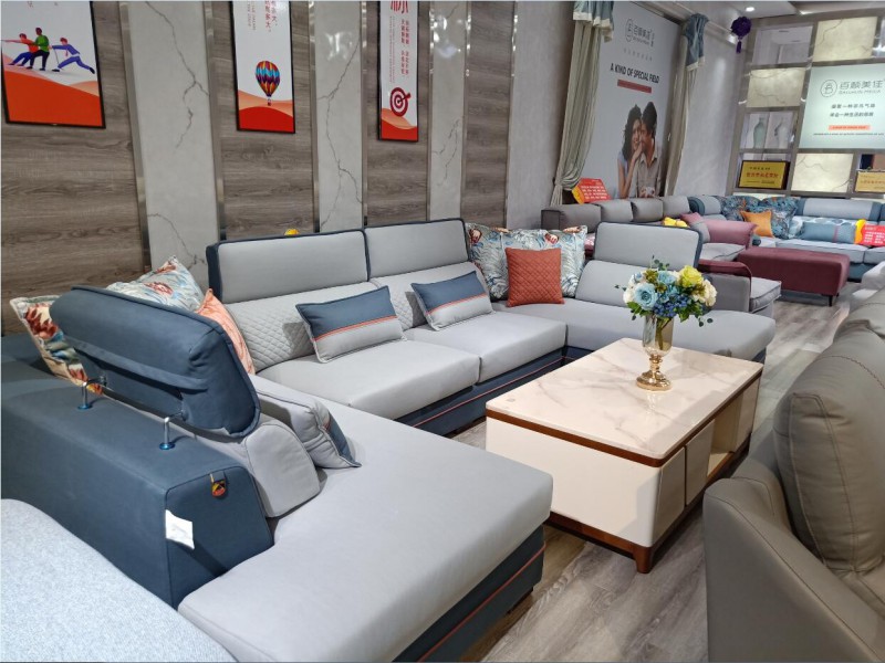 廣州百順美佳沙發廠家品牌展廳實拍14