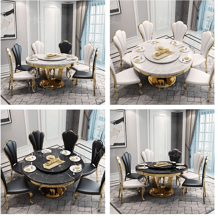 金匠家具輕奢餐桌22