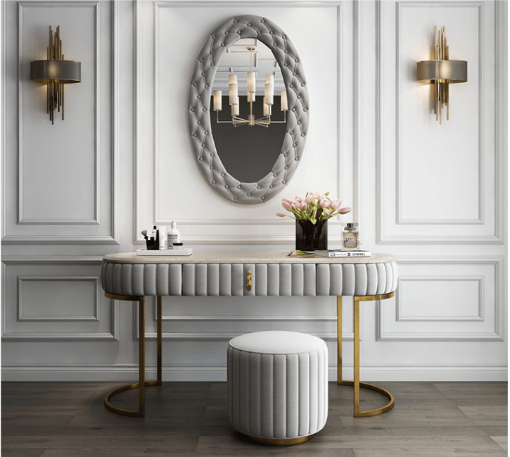 金匠家具輕奢梳妝臺(tái)9