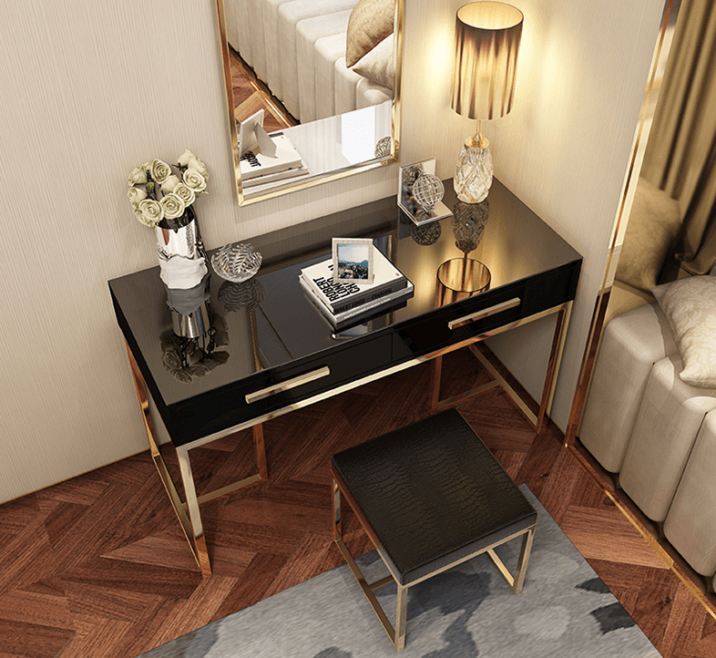 金匠家具輕奢梳妝臺(tái)11