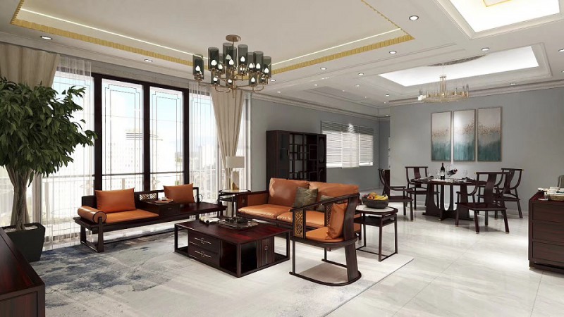 闊葉黃檀紅木家具產品7