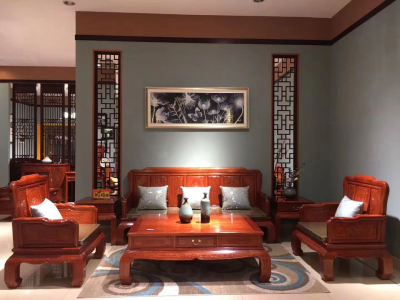 大果紫檀紅木家具產品5