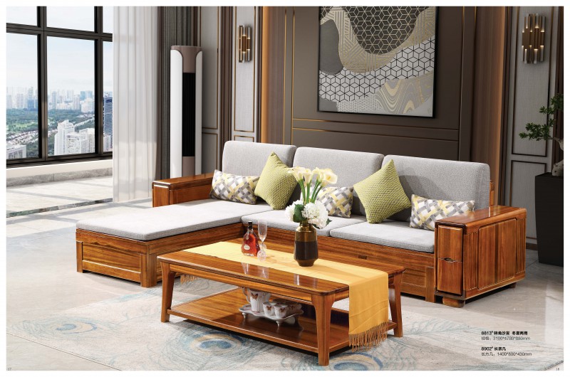 百福源康，&ldquo;一品金閣&rdquo;金絲黃檀木家具3