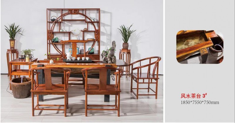 江西南康茶友軒實木茶臺產品27