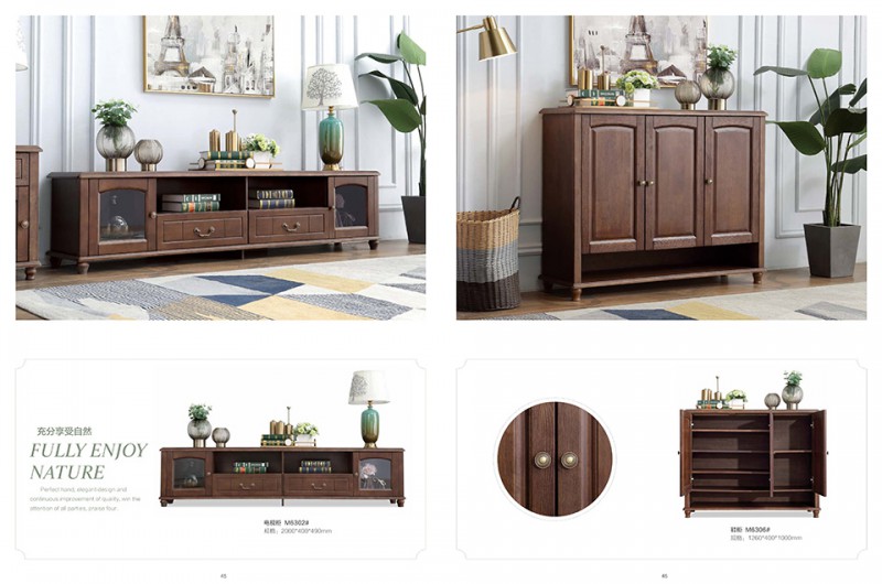 團團圓家具：西海岸美式壓紋家具系列產品4