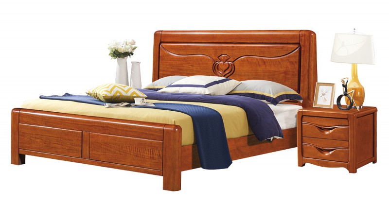 南康俊豐家具：橡木床309-1#