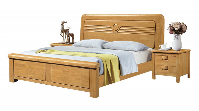 南康俊豐家具：橡木床306-2#