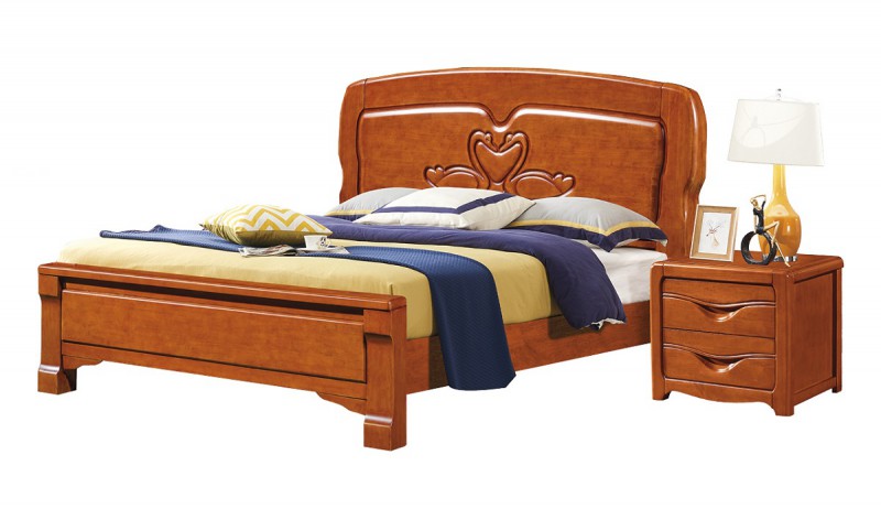 南康俊豐家具：橡木床522#