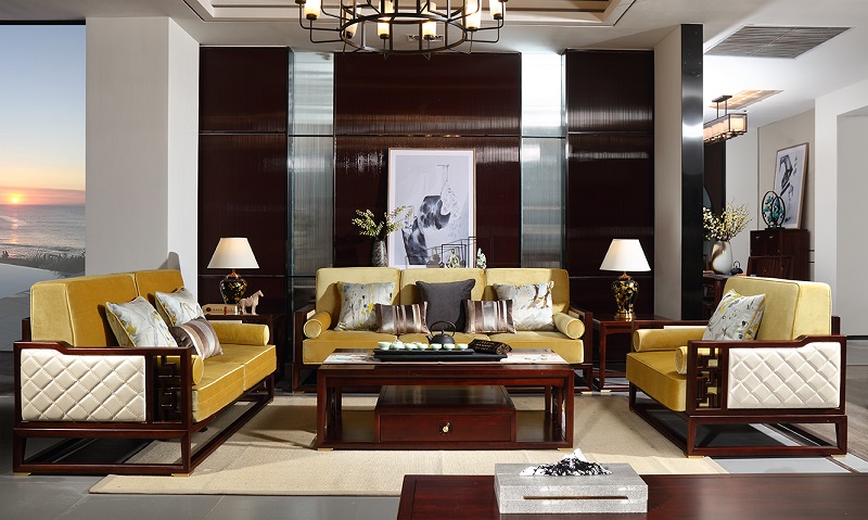 新中式客廳沙發(fā)01