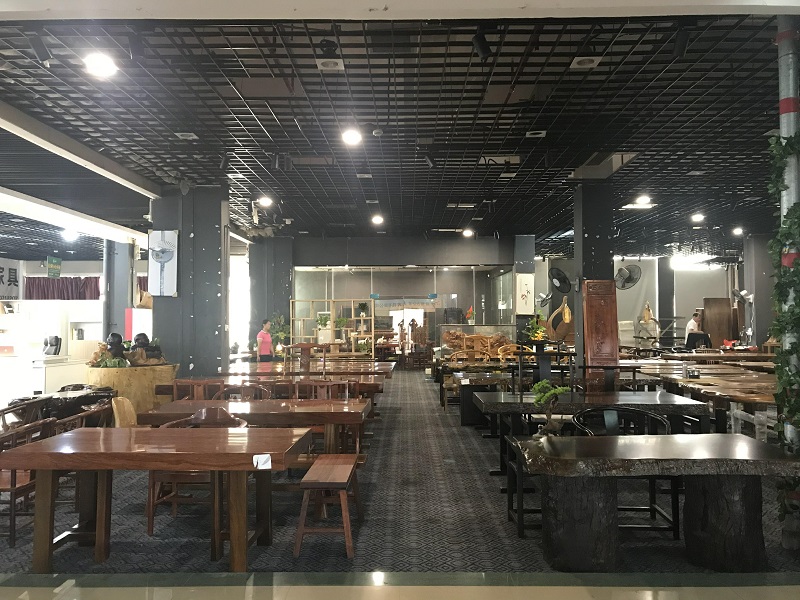 江西贛州南康實(shí)木大板茶桌茶臺1