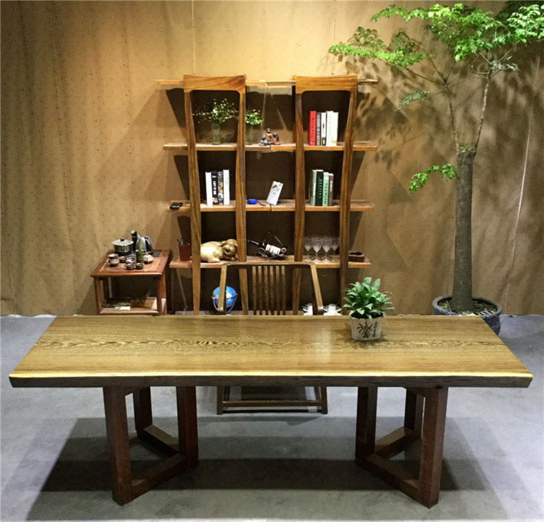 江西贛州南康實(shí)木大板茶桌茶臺18