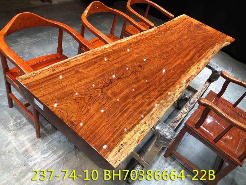 江西贛州南康實(shí)木大板茶桌茶臺22