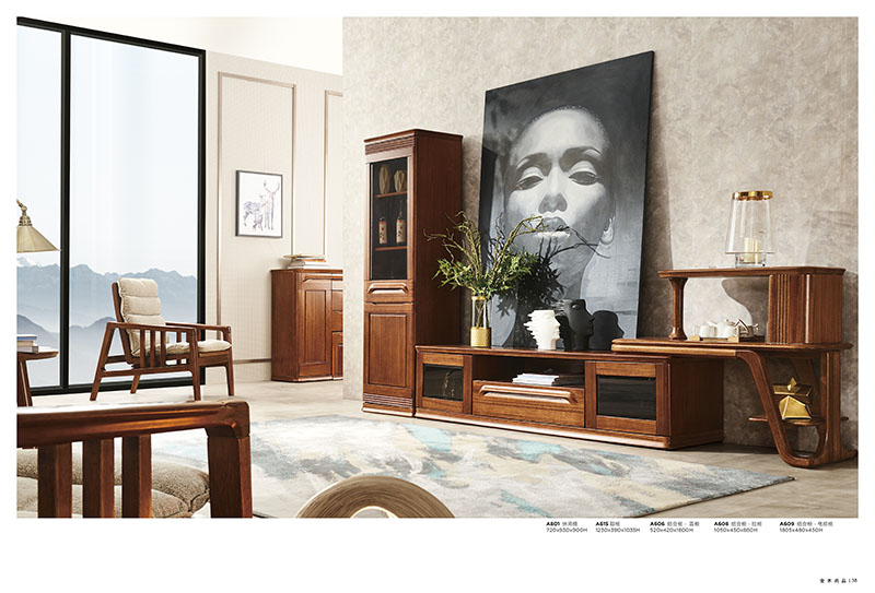 慶富家具，金木尚品北歐現代實木家具產品19