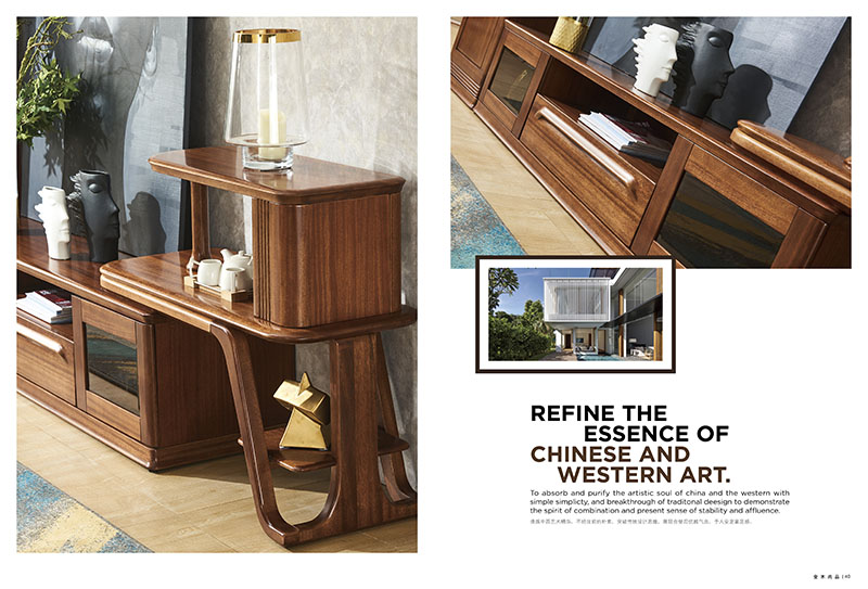 慶富家具，金木尚品北歐現代實木家具產品20