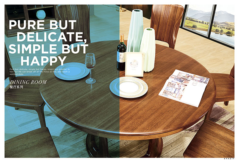 慶富家具，金木尚品北歐現代實木家具產品28