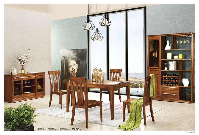 慶富家具，金木尚品北歐現代實木家具產品31