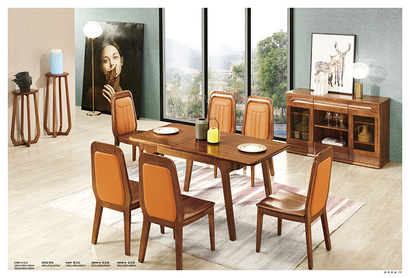 慶富家具，金木尚品北歐現代實木家具產品33