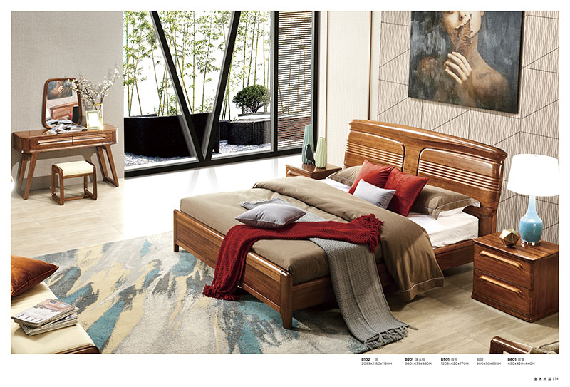 慶富家具，金木尚品北歐現代實木家具產品37