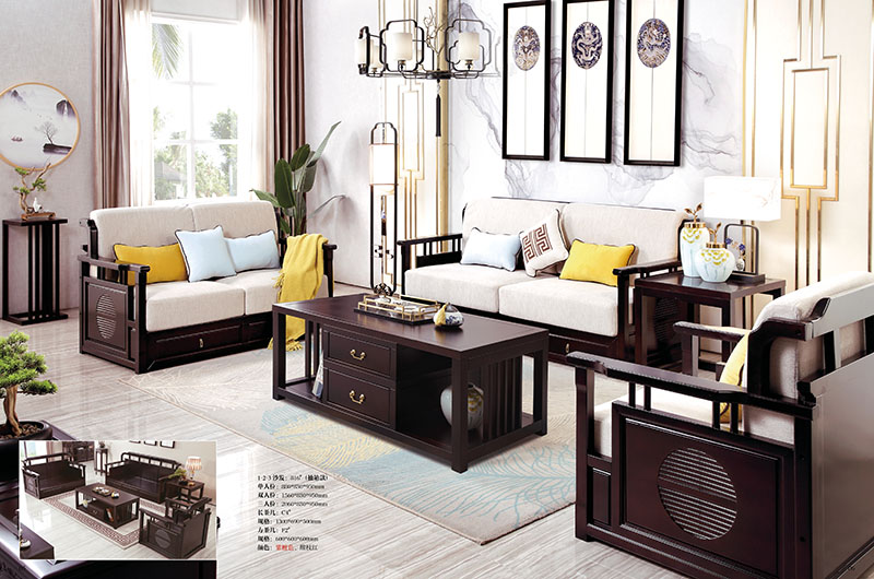 江西南康新中式家具產品1