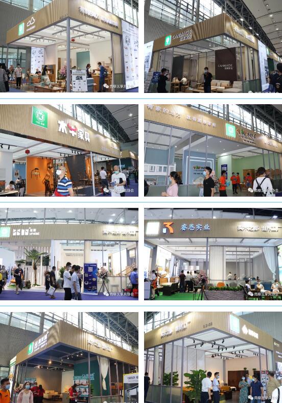 參展企業主動亮出身份，吸引眾多客商2