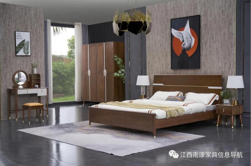 江西南康金絲檀木家具產品7