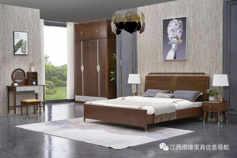 江西南康金絲檀木家具產品10