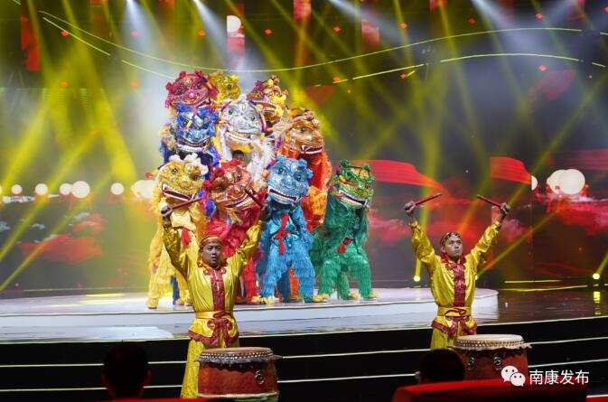 贛州定南瑞獅表演