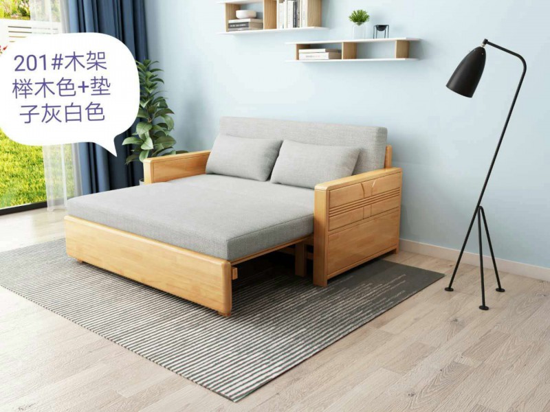 江西南康木公子沙發床1