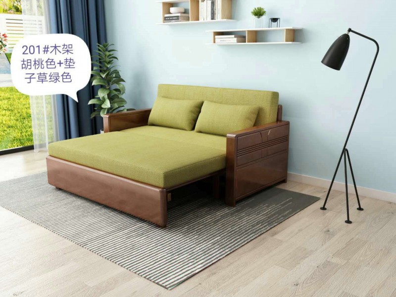 江西南康木公子沙發床8